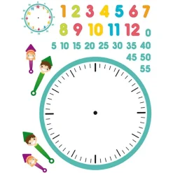 Apli Gomets las horas 3 láminas