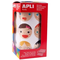 Apli Gomets redondos emociones 33mm. rollo