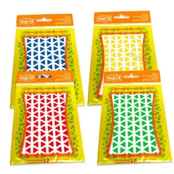 Ineta Gomets triángulos pequeños bolsa unicolor