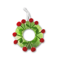 Loolipo Guirnalda corona adhesiva 30cm set 10 unidades para decorar con colgador