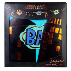 Great Pretenders Guirnalda edificios superhéroe 182cm.