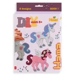 Hama Midi: DIY caballos de fantasía 2000 perlas