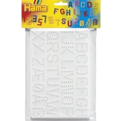 Hama Midi: set de 2 plantillas letras y números