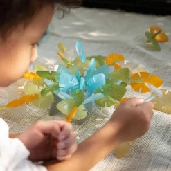 Guidecraft Interlox leaves 96 pzas.