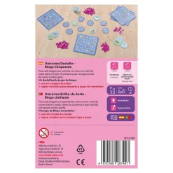 Haba Juego de bingo Unicornio destello