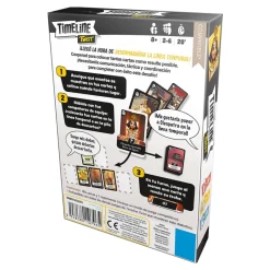 Asmodee Juego de cartas cooperativo Timeline Twist