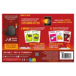 Asmodee Juego de cartas Exploding kittens