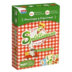 Falomir Juego de cartas matemáticas Splittissimo