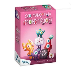 Atomo Games Juego de cartas Ojo, mano, pata, monstruos