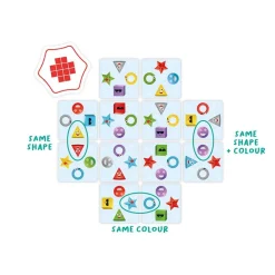 FlexiQ Juego de cartas Pattern Party