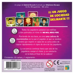 Asmodee Juego de cartas Ritmo y Bola.