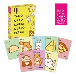 Ludilo Juego de cartas Taco, gato, cabra, queso, pizza