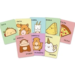 Ludilo Juego de cartas Taco, gato, cabra, queso, pizza