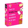 Ludilo Juego de cartas Taco, Vuelta, Cabra, Queso, Pizza.