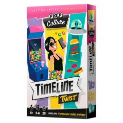 Asmodee Juego de cartas Timeline Twist Pop Culture
