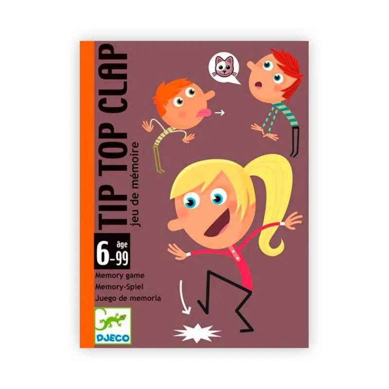 Djeco Juego de cartas Tip Top Clap