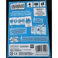 Zacatrus Juego de cartas Unánimo