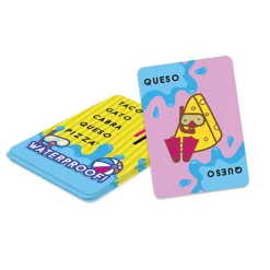 Ludilo Juego de cartas waterproof Taco, gato, cabra, queso, pizza