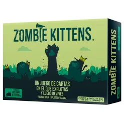 Asmodee Juego de cartas Zombie kittens