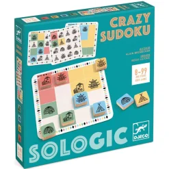 Djeco Juego de lógica Sologic Crazy sudoku