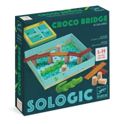 Djeco Juego de lógica Sologic Croco bridge