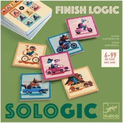 Djeco Juego de lógica Sologic Finish Logic