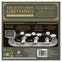 Asmodee Juego de mesa Bibliotecarios gritones