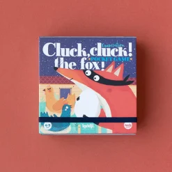 Londji Juego de mesa cooperativo Cluck, cluck! The fox! pocket game