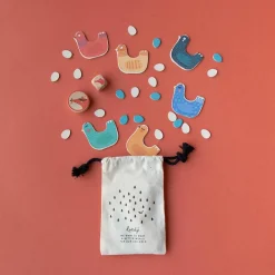 Londji Juego de mesa cooperativo Cluck, cluck! The fox! pocket game