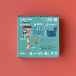 Londji Juego de mesa cooperativo Cluck, cluck! The fox! pocket game