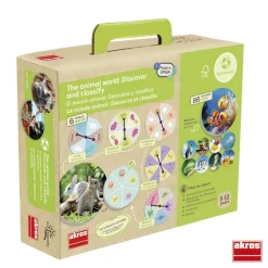 Akros Juego de mesa El mundo animal: descubre y clasifica