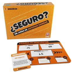 Mebo Juego de mesa ¿Seguro? juego de adivinar rangos