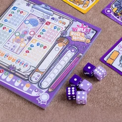 Tranjis Games Juego de mesa Virus Roll and Write