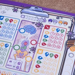 Tranjis Games Juego de mesa Virus Roll and Write