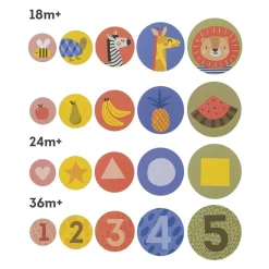 Taf Toys Juego evolutivo Escondite 4 en 1