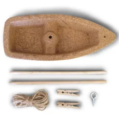 Haba Kit construye barquito de corcho