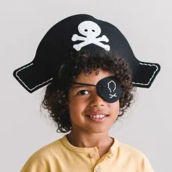 aPunt Barcelona Kit costura DIY sombrero y parche pirata