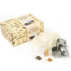 Farmtastico Kit para hacer velas con cera de soja natural