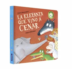 La elefanta que vino a cenar (La ovejita que vino a cenar. Libro de cartón)