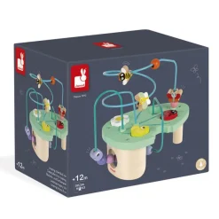 Janod Laberinto de madera Oruga y compañía