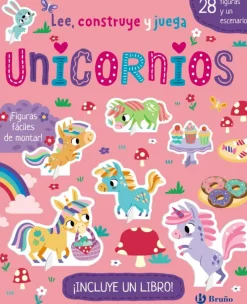 Lee, construye y juega. Unicornios