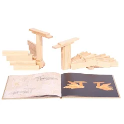 Kapla Libro 4 ideas amarillo animales