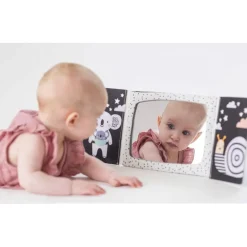 Taf Toys Libro de tela con espejo