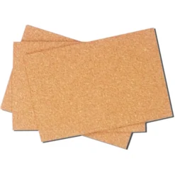 Faibo Láminas de corcho 45x30x0,4 cm. 10 unidades