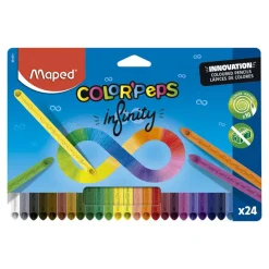 Maped Lápiz color Infinity Colorpeps 24 colores