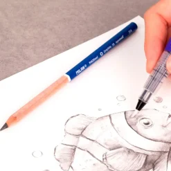 Milan Lápiz de grafito 2B acuarelable 3 unidades