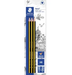 Staedtler Lápiz grafito triangular HB 3 unidades