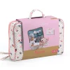 Djeco Maleta de Vanille con muñeco, ropa y accesorios Pomea
