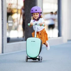 Micro Maleta-patinete Luggage Junior color menta