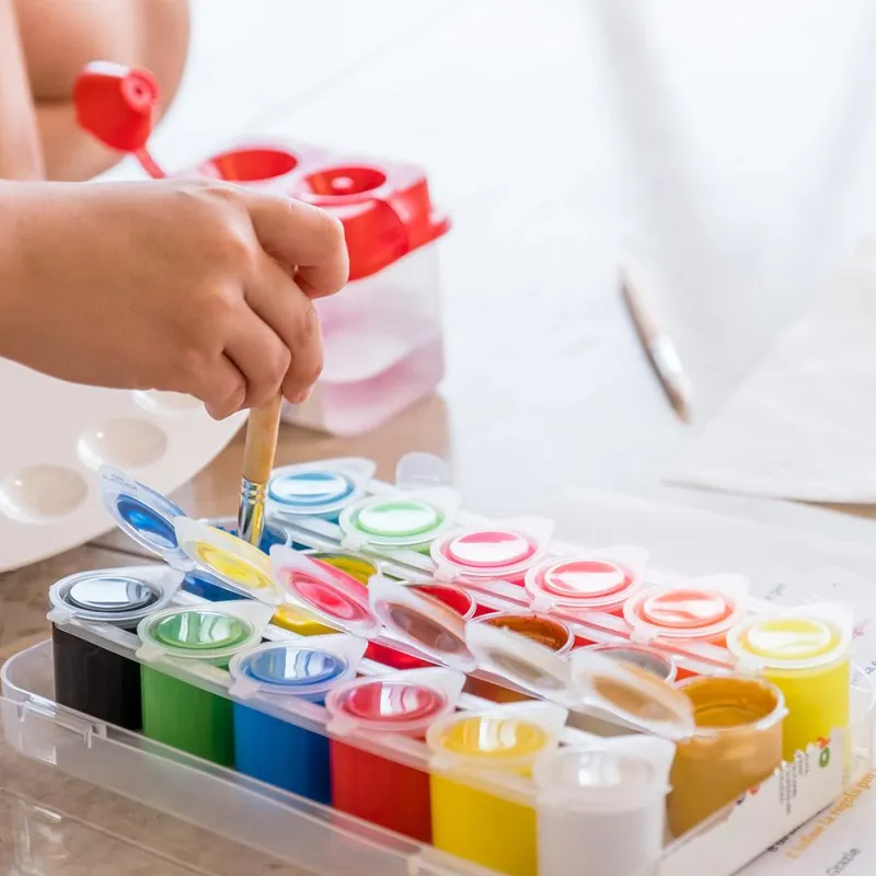 Primo Maletín de témpera 18 colores 25ml.